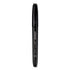 Universal Pen Style Permanent Markers, Fine Point, Black, Dozen for Office and Home Use