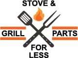 Grill Parts For Less (Set Blackstone Griddle Shutter Pins and Fixing Pins of Four)