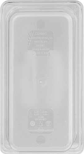 Cambro Clear Food Pan, Third Size (6-15/16 x 12-3/4) - 6"