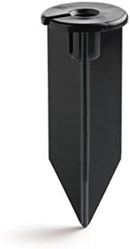 Replacement for Kitchler 8-Inch In-Ground Stake 1/2" NPT Thread with Side Wire Way for Easy Installation (Large Head Spike) (Large Head Spike) by HC Lighting Solutions