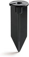 Replacement for Kitchler 8-Inch In-Ground Stake 1/2" NPT Thread with Side Wire Way for Easy Installation (Large Head Spike) (Large Head Spike) by HC Lighting Solutions