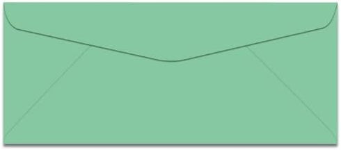 Earthchoice Green No 10 Envelopes 500-pk - 4-1/8" x 9-1/2", 089 GSM (24/60lb Text) for Professional Use