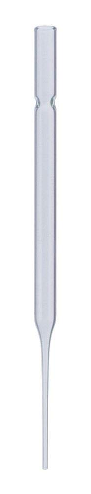Kimble 883350-0009 Borosilicate Glass Pasteur Pipettes, Disposable, 2 mL Capacity, Pack of 250