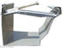 Quick Screw 5" Heavy Duty Hidden Rain Gutter Bracket Hook Hangers, 10 Pack with Clip