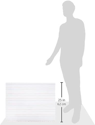 Learning Resources Magnetic Handwriting Paper, Small Sizes, Classroom Supplies, Dry Erase Writing Board