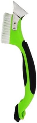 Warner Manufacturing 3-in-1 Caulk Tool, Easy Removal and Application Scraper, Brush and Applicator, Green