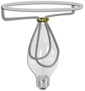 6 Inch 3x6x6 Upgradelights Square Bell Clip On Chandelier Lampshade (Beige Linen)