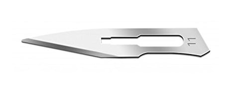 IMS-CBLD11 Box of 100 Scalpel Sterile Blades #11 Carbon Steel, Individually Foil Wrapped