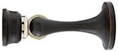 Emtek 3" Magnetic Door Stop and Holder, 7 Finish Options, Oil Rubbed Bronze US10B