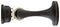 Emtek 3" Magnetic Door Stop and Holder, 7 Finish Options, Oil Rubbed Bronze US10B