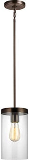 6590301-778 1-Light 60 Sea Gull Lighting Zire Pendant, Watts, Brushed Oil Rubbed Bronze