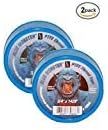 Milrose 70886 Blue Monster MDPE Blue Teflon Tape, 3/4 Inch x 1429 Inch, 2 Pack