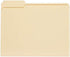 Office Depot File Folders, 1/3 Cut, Letter Size, 30% Recycled, Manila, Pack of 100