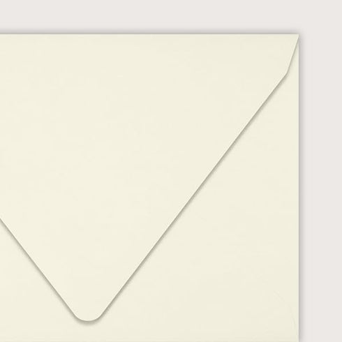 LUXPaper 4Bar A1 Contour Flap Invitation Envelopes | 3 5/8" x 5 1/8" | 70lb. Text | Natural | 50 Qty