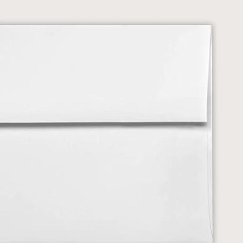 LUXPaper 4Bar A1 Invitation Envelopes | 3 5/8" x 5 1/8" | Bright White | 24lb. Text | 250 Qty