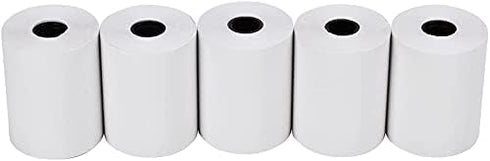 MFLABEL 2 1/4" x 50' Thermal Receipt Papers, 10 Rolls per Carton, Biodegradable Coated POS Cash Register Paper.