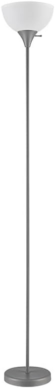 CZTGNMI 71" Modern Gray Floor Lamp - Sleek Standing Lamp for Living Room Office, Must-Have Home Lighting