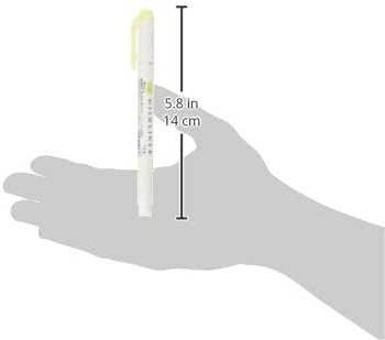 Zebra Mildliner Highlighter, Mild Yellow (WKT7-MY)