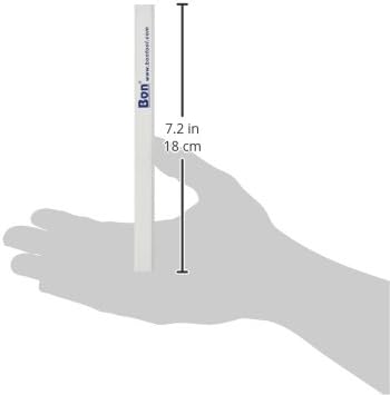 Bon Tool Bon 14-859 7-Inch Carpenter Pencil, Red Medium Lead with White Casing, 12-Pack