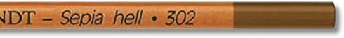 LYRA Rembrandt Art Specials Pencil, Sepia, Grease-Free, Light Brown, 1 Pencil (2031001)
