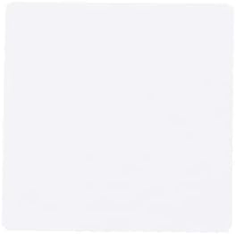 White 1/2" Inch Square Adhesive Labels - 1,000 Color Coding Dot Stickers for Inventory Management
