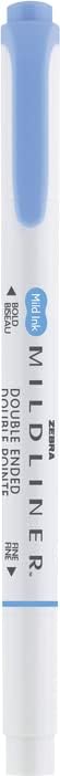 Zebra Pen Mildliner 12-Pack Double-Ended Highlighter Marker Set, Broad and Fine Point Tips, No Bleed Dark Blue