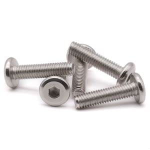 M6 x 40mm Hex Socket Flat Head Screws, 30 Pack, 304 Stainless Steel for Furniture, DIY
