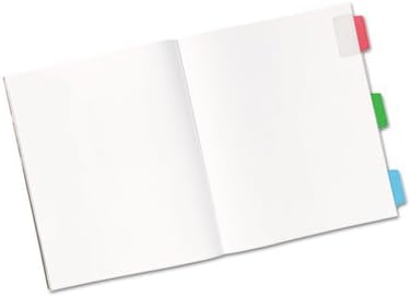 Avery Margin Ultra Tabs - 2.5" x 1", 24 Repositionable Page Tabs, Assorted Colors, 2-Side Writable