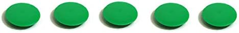 High Powered Magnets Set of 5 for Glass Dry-Erase Boards in Green
