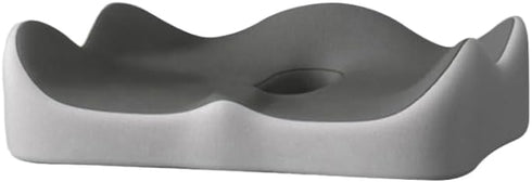 Generic 15.7"x13.4"x3.15" 9 (Grey-1) Orthopedic Seat Cushion with Hollow Design for Office Chair Car Airplane Relieving