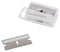 Edward Tools Utility Razor Blades 10 Pack with Dispenser - SK5 Alloy Steel Single