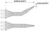 Thermaltronics H70-JL02 Bent Sharp 30deg 0.4mm (0.016in) interchangeable for Hakko T31-02JL02