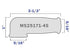 Electrical Terminal Boot 6 Pack, Silicone Rubber, MS25171-4S