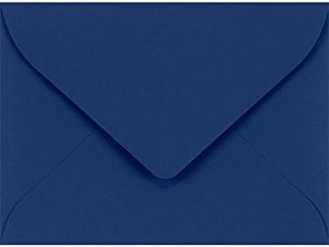 LUXPaper #17 Mini Envelopes | 2 11/16" x 3 11/16" | Navy Blue | 80lb. Text | 50 Qty