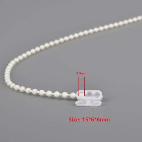 30 Pcs Ball Chain Connectors For Hunter Douglas Blinds Parts