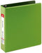 Office Depot Nonstick Round-Ring Binder, 2in. Rings, 100% Recycled, Green, OD03322