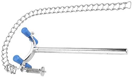 YWBL-WH Lab Beaker Chain Clamp Clip, Chemical Equipment Fixator for Laboratory Container Beaker