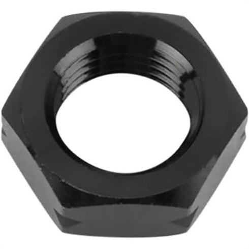 Speedway Motors 3/8-24 12 Pack Black Aluminum Jam Nuts, Thread
