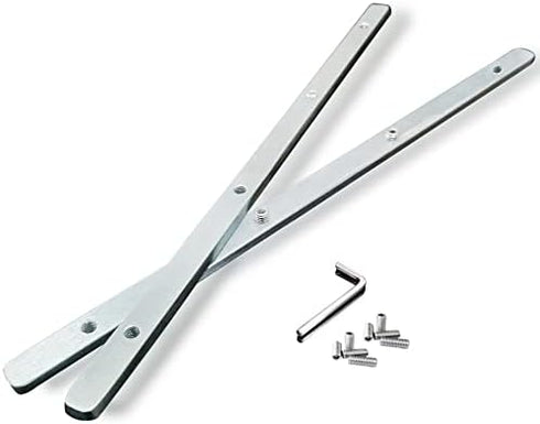 Guide Rail Connector Accessory Kit 71358 482107 for Festool Makita DeWalt Track Saw (2 Pack, Silver)
