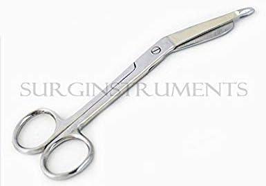 First Aid Stainless Steel EMT 5.5" Trauma Shears, Bandage Scissors by SurgicalOnline