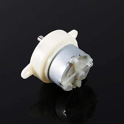 12v DC High Torque Slow Speed Electric Motor, 3 RPM, 4mm Shaft Diameter Micro Mute Motor