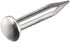 uxcell Small Tiny Hardware Nails Carbon Steel 1.7X9mm for DIY Decorative Wooden Boxes, 500pcs Silver Tone