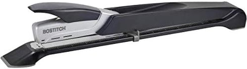 Bostitch Office Booklet Stapler, One Finger, Long Reach, Spring Powered, Silver (1610)