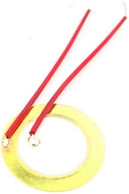 10PCS 15MM/20MM Piezo Elements Sounder Sensor Trigger Drum Disc, 6.5KHZ + Wire Copper (20MM)