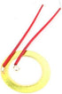 10PCS 15MM/20MM Piezo Elements Sounder Sensor Trigger Drum Disc, 6.5KHZ + Wire Copper (20MM)
