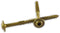 ST14X112-50PC 1/4-Inch by 1-1/2-Inch Length Round Washer Head Exterior Wood Screws, 50-Pack , Gold by WoodPro Fasteners