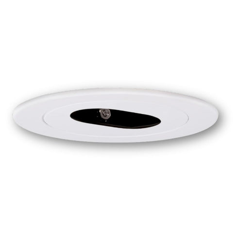 ELCO Lighting EL1420W 4 Adjustable Low Voltage Recessed Lighting Trim, Slot Aperture