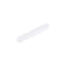 MECCANIXITY 50mm x 9mm Magnetic Stirrer Mixer Stir Bar Rod with Ring Shape PTFE Coating, White - 1Pcs