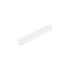 MECCANIXITY 50mm x 9mm Magnetic Stirrer Mixer Stir Bar Rod with Ring Shape PTFE Coating, White - 1Pcs