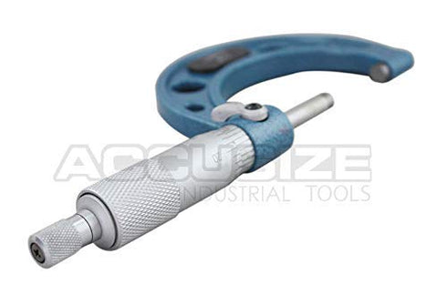 Accusize Industrial Tools Ultra-Precision Outside Micrometer, 1-2 inch by 0.0001'', Eg00-0002